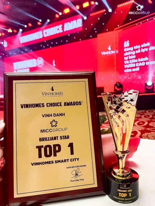 BRILLIANT STAR - TOP 1 ĐẠI LÝ BÁN HÀNG XUẤT SẮC NHẤT CHIẾN DỊCH CAO TẦNG 2023