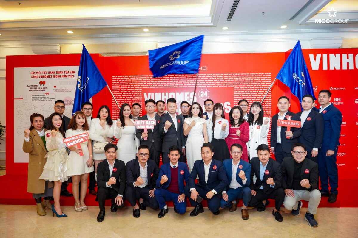 MICC GROUP: Hành Trình Đỉnh Cao Tại Vinhomes Choice Awards 2024
