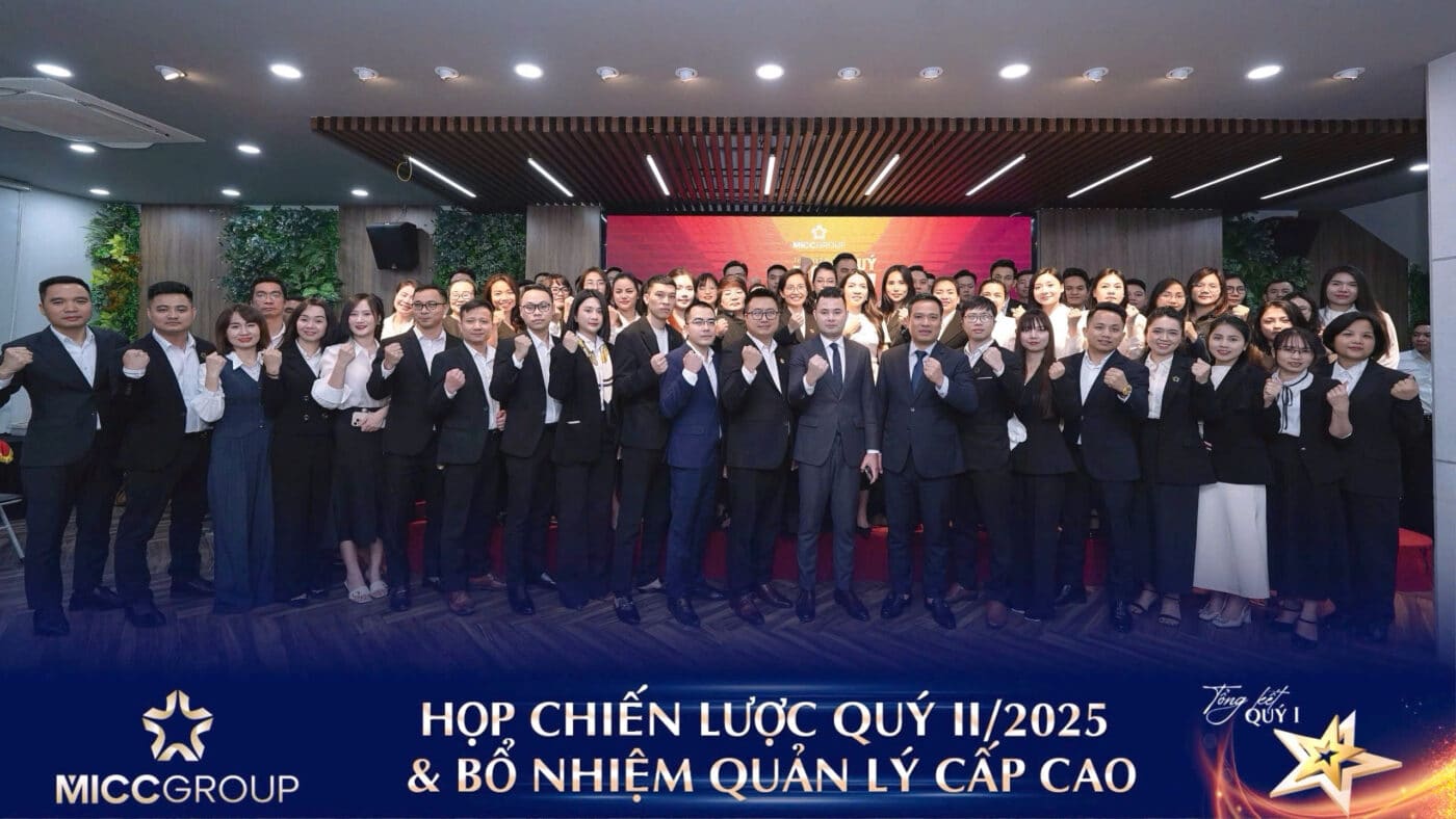 Gần 200 lãnh đạo cấp cao của MICC Group tham dự sự kiện tổng kết và chiến lược Quý II/2025, đánh dấu bước ngoặt quan trọng trong sự phát triển